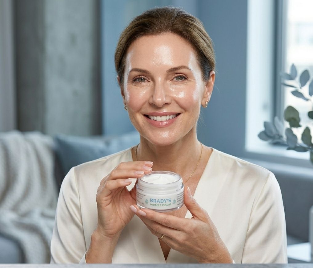 With regular use, Brady's Miracle Cream helps improve the appearance of dry, dull and rough-looking skin.